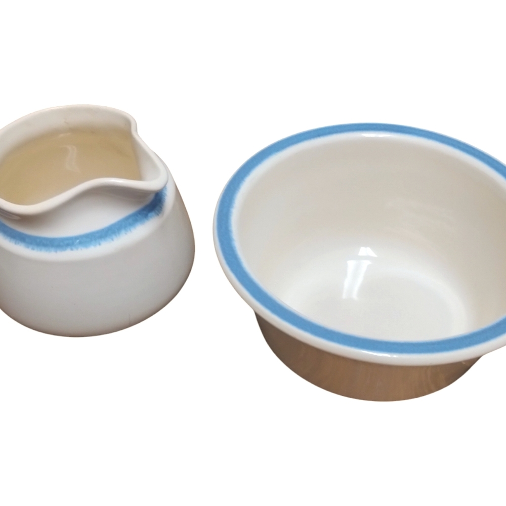 Franciscanware Moondance pattern Cream & open sugar set